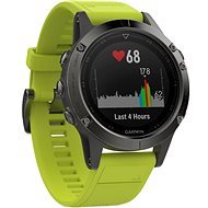 Garmin Fenix 5 Gray Optic Yellow Band - Smart Watch