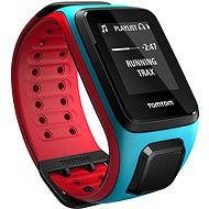 TomTom GPS hodinky Runner 2 Music (L), modrá/červená - Športtester