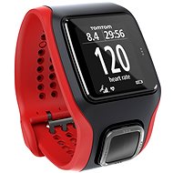TomTom Runner Herz schwarz-rot - Sportuhr