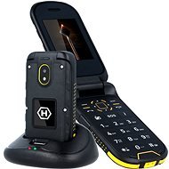 myPhone HAMMER Bow Plus, oranžovo-čierny - Mobilný telefón