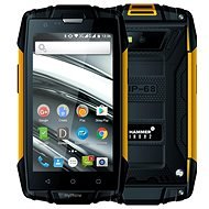 MyPhone Hammer Iron 2 narancssárga-fekete - Mobiltelefon