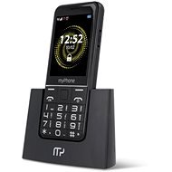 myPhone Halo Q Senior, čierna - Mobilný telefón