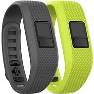 Strap for vivofit3 Gray, Green (L) - Watch Strap