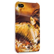 White Diamonds Angel Gold + ochranná fólie displeje - Replaceable Case