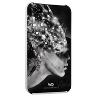 White Diamonds Nafrotiti Chrome + ochranná fólie displeje - Replaceable Case