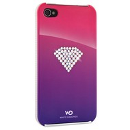 White Diamonds Rainbow Pink + ochranná fólie displeje - Replaceable Case