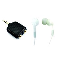 Dexim for iPhone 3G, iPhone 4, iPad Black - Headphones