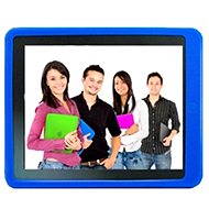DEXIM iPad 2 Blue Silicone Sleeve + Screen Protector - Tablet cover