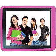 DEXIM iPad 2 Purple Silicone Sleeve + Screen Protector - Phone Case