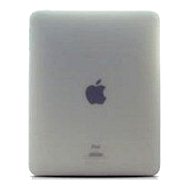 DEXIM iPad 2 White Silicone Sleeve + Screen Protector - Phone Case