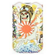 Ed Hardy Leather Kamikaze - Phone Case