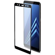 CELLY 3D Glass Samsung Galaxy A8 Plus (2018) számára, fekete - Üvegfólia