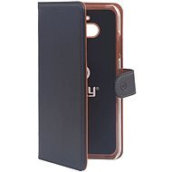 CELLY Wally pro Sony Xperia 10 PU koža čierne - Puzdro na mobil