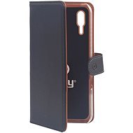 CELLY Wally tok Sony Xperia L3 készülékhez, PU bőr, fekete - Mobiltelefon tok