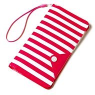 CELLY Splash Wallet pre telefóny 5,7" ružové - Puzdro na mobil