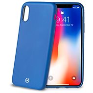 CELLY Softmatt for Apple iPhone X Blue - Phone Cover