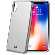 CELLY Softmatt for Apple iPhone X/XS Silver - Phone Cover