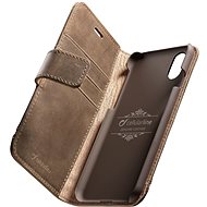 CellularLine Supreme for Apple iPhone X Brown - Phone Case