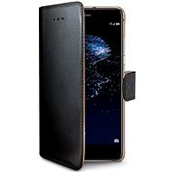 CELLY Wally mobiltelefon tok Huawei P10 Lite feketéhez - Mobiltelefon tok