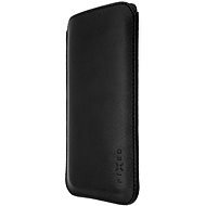 FIXED Slim Made of Genuine Leather for Apple iPhone 12 mini/13 mini, Black - Phone Case