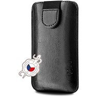 FIXED Soft Slim with Closure PU Leather Size 6XL+ Black - Phone Case