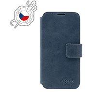 FIXED ProFit Genuine Cowhide Leather for Apple iPhone 13 Blue - Phone Case