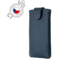 FIXED Posh Genuine Cowhide Leather, size 4XL, Blue - Phone Case
