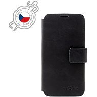 FIXED ProFit Samsung Galaxy A52 / A52 5G / A52s fekete valódi marhabőr tok - Mobiltelefon tok