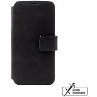 FIXED ProFit genuine cowhide leather for Apple iPhone 14 Pro black - Phone Case