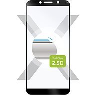 FIXED FullGlue-Cover for Motorola Moto E6 Play Black - Glass Screen Protector