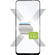 FIXED FullGlue-Cover for Oppo A53s Black - Glass Screen Protector