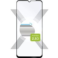 FIXED FullGlue-Cover for Oppo A15 Black - Glass Screen Protector