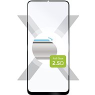FIXED FullGlue-Cover for Realme 6i, Black - Glass Screen Protector