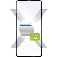 FIXED FullGlue-Cover pre Samsung Galaxy A52/A52 5G/A52s 5G čierne - Ochranné sklo