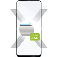 FIXED FullGlue-Cover for Realme C3, Black - Glass Screen Protector