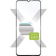FIXED FullGlue-Cover pre Xiaomi Mi10 Lite čierne - Ochranné sklo