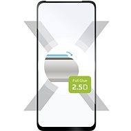 FIXED FullGlue-Cover for Realme C21 Black - Glass Screen Protector