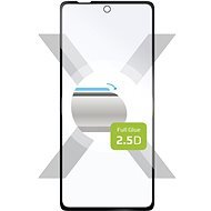 FIXED FullGlue-Cover a Motorola Edge 20 Pro készülékhez, fekete - Üvegfólia