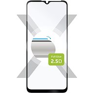 FIXED FullGlue-Cover for Motorola Moto E20 Black - Glass Screen Protector