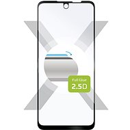 FIXED FullGlue-Cover for Motorola Moto G71 Black - Glass Screen Protector