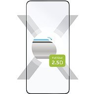 FIXED FullGlue-Cover für Samsung Galaxy S22+ 5G/S23+ mit On-Screen-Reader-Unterstützung - schwarz - Schutzglas
