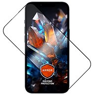 FIXED Armor with applicator for Apple iPhone 14 Plus/13 Pro Max black - Glass Screen Protector