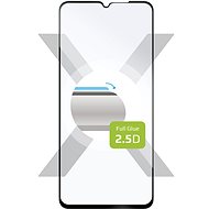 FIXED FullGlue-Cover for Motorola Moto G8 Power Lite, Black - Glass Screen Protector