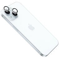 FIXED Camera Glass pro Apple iPhone 15/15 Plus stříbrná - Glass Screen Protector