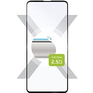 FIXED FullGlue-Cover for Realme 7 Pro/8/8Pro, Black - Glass Screen Protector