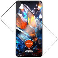 FIXED Armor with Anti-dust applicator and AR layer for Samsung Galaxy S24/S25 black - Glass Screen Protector