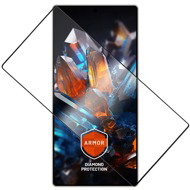 FIXED Armor with Anti-dust applicator and AR layer for Samsung Galaxy S25 Ultra black - Glass Screen Protector