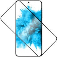 FIXED FullGlue-Cover for Samsung Galaxy S25+ with reader support in the display black - Glass Screen Protector