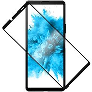 FIXED FullGlue-Cover for Sony Xperia 10 VII black - Glass Screen Protector