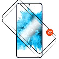 FIXED FullGlue-Cover with applicator for Samsung Galaxy S26+ 2pcs black - Glass Screen Protector
